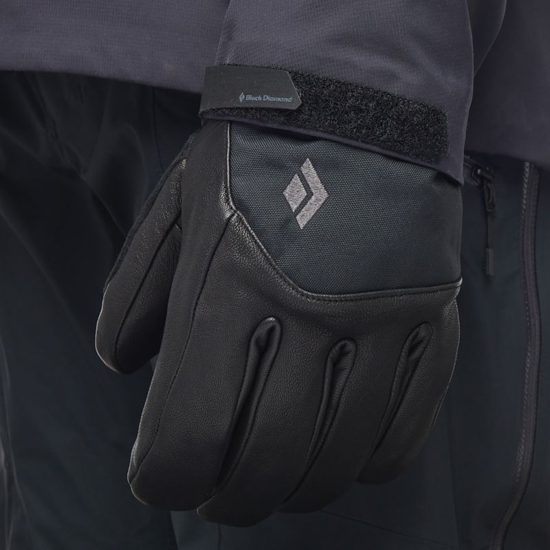 Trekking kesztyű Black Diamond Legend fekete 6