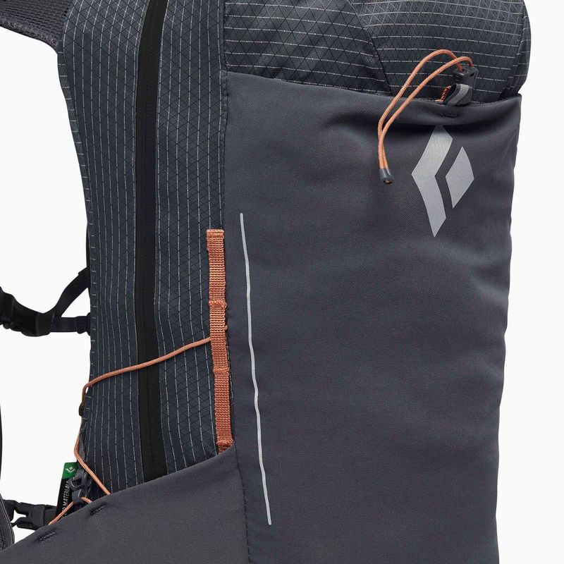 Black Diamond Pursuit 15 l szén / moab barna hegymászó hátizsák 3