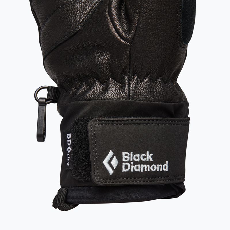 Női trekking kesztyű Black Diamond W Spark fekete/fekete 2