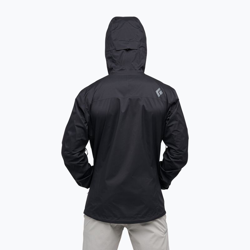 Női esőkabát Black Diamond Fineline Stretch fekete 2