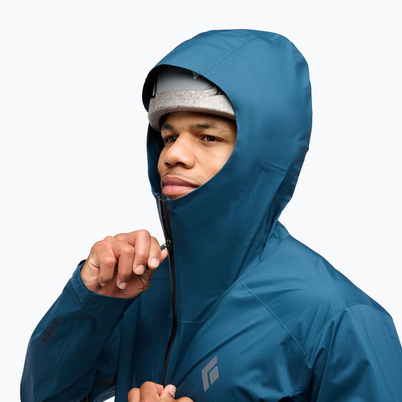 Női esőkabát Black Diamond Fineline Stretch indigo 4