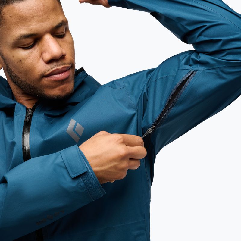 Női esőkabát Black Diamond Fineline Stretch indigo 6