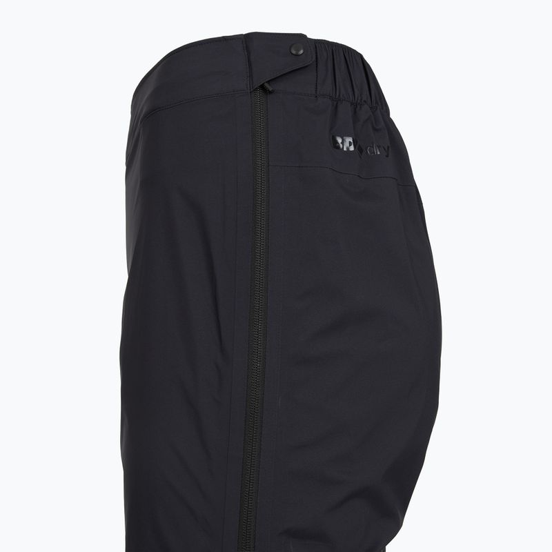 Női esőnadrág Black Diamond Fineline Stretch FZ fekete 4