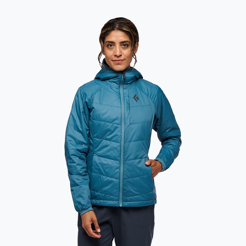 Női bélelt dzseki Black Diamond Solution 2.0 Hoody creek blue