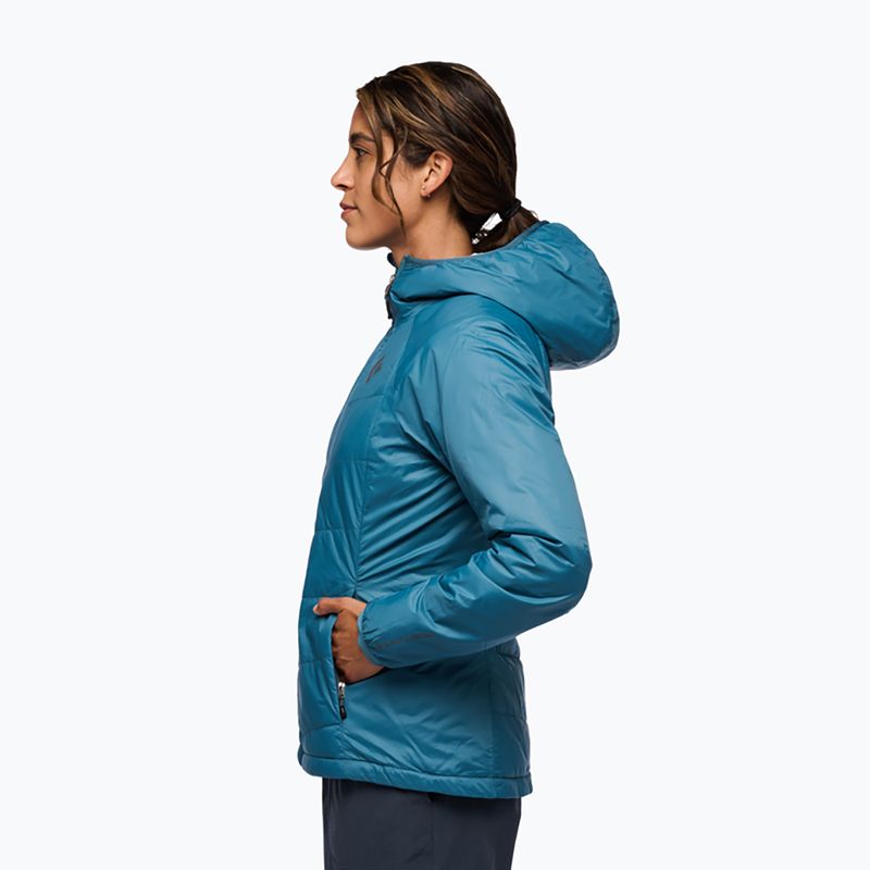 Női bélelt dzseki Black Diamond Solution 2.0 Hoody creek blue 2