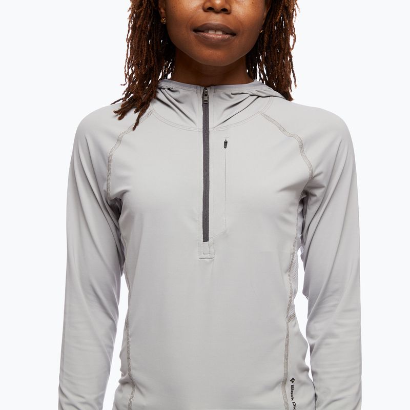 Női trekking pulóver Black Diamond Alpenglow Pro Hoody ón színben 3
