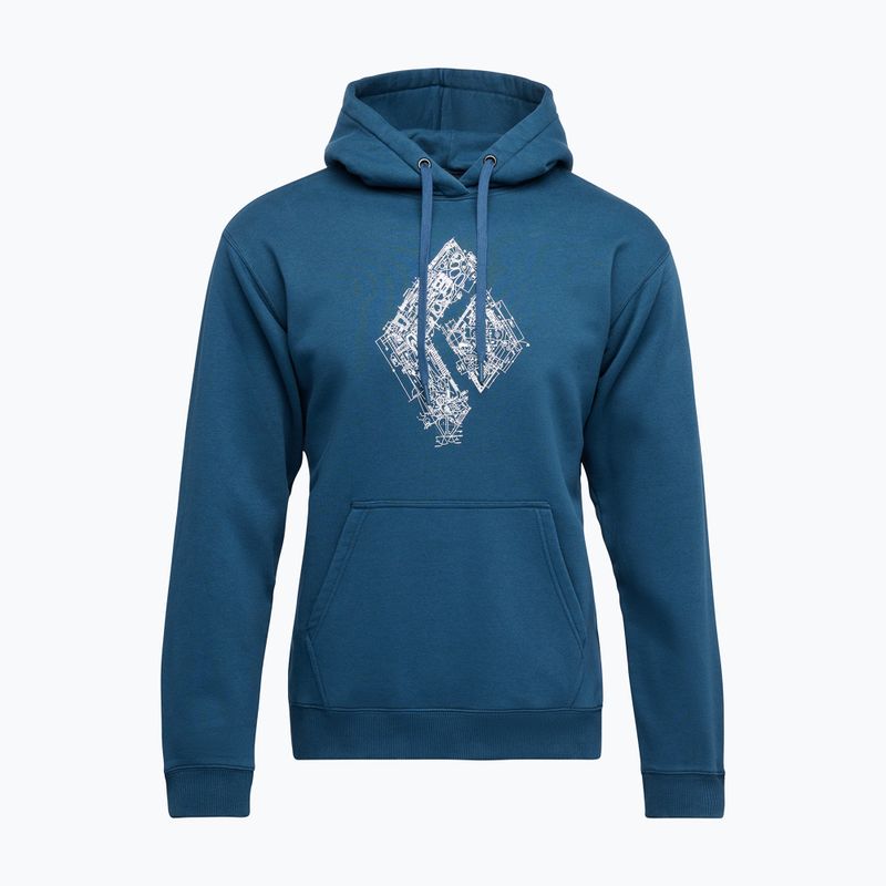 Férfi Black Diamond Engineered Diamond Po Hoody indigo színű melegítőfelső 6