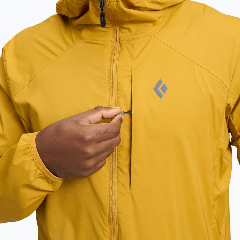 Férfi softshell dzseki Black Diamond Alpine Start borostyán színű férfi kabát 4