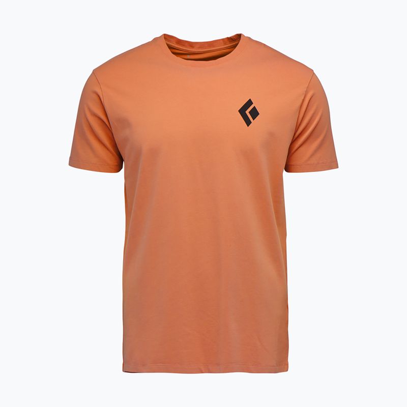 Férfi Black Diamond Equipmnt For Alpinist SS Tee moab barna