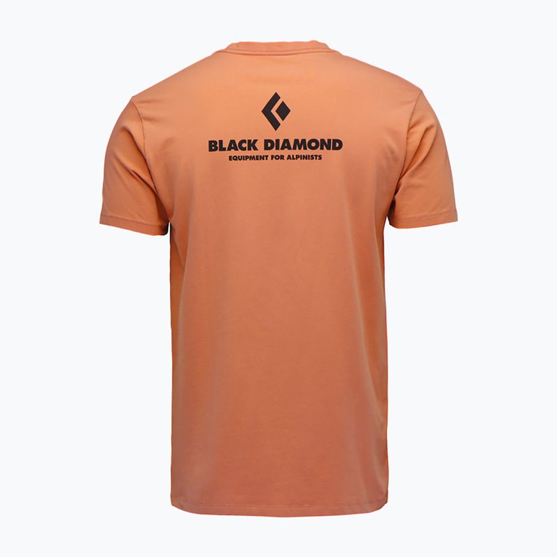 Férfi Black Diamond Equipmnt For Alpinist SS Tee moab barna 2