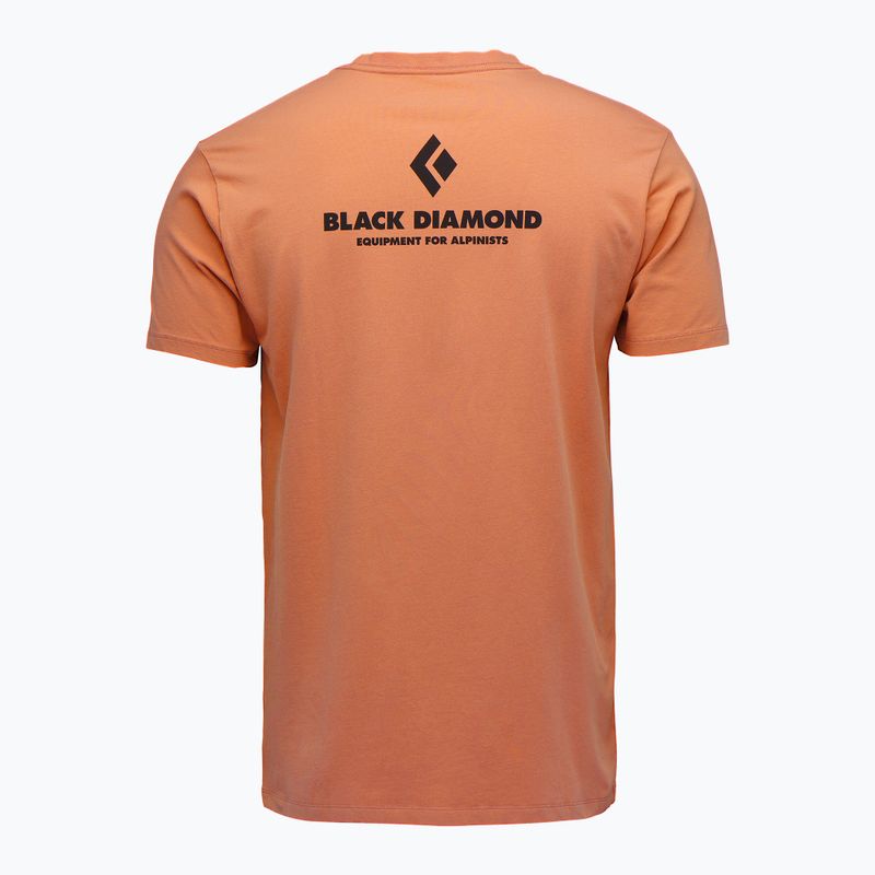 Férfi Black Diamond Equipment For Alpinist póló moab brown 2