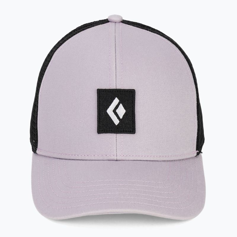 Baseballsapka Black Diamond Trucker soft lilac/black/black icon patch 2