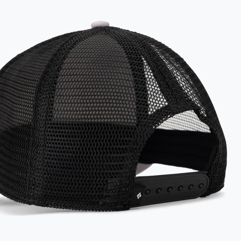 Baseballsapka Black Diamond Trucker soft lilac/black/black icon patch 4