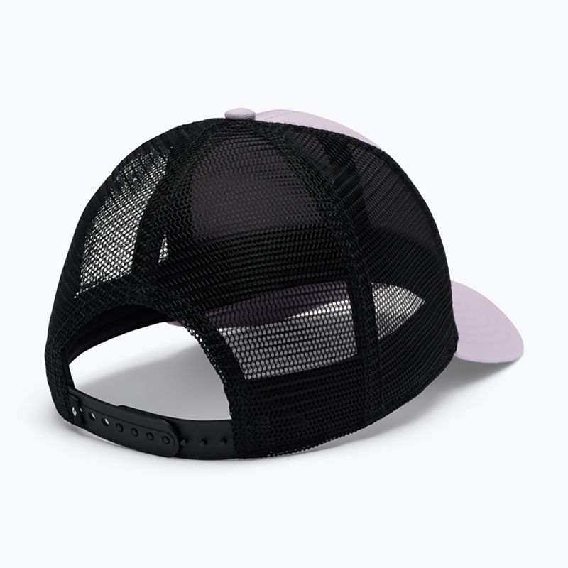 Baseballsapka Black Diamond Trucker soft lilac/black/black icon patch 2