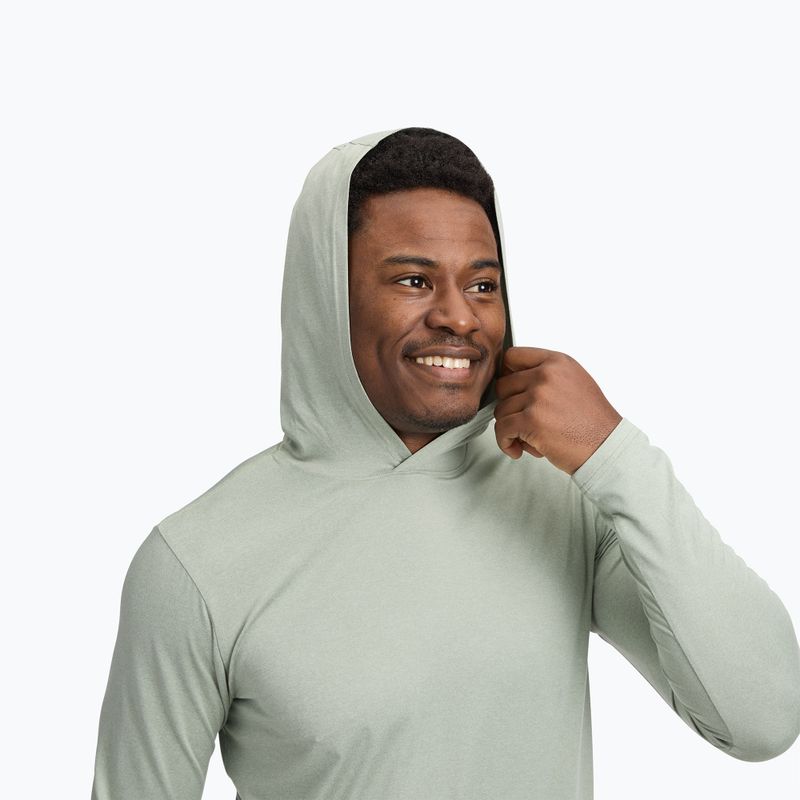 Férfi Black Diamond Circuit Hoody trekking pulóver agave színű 4