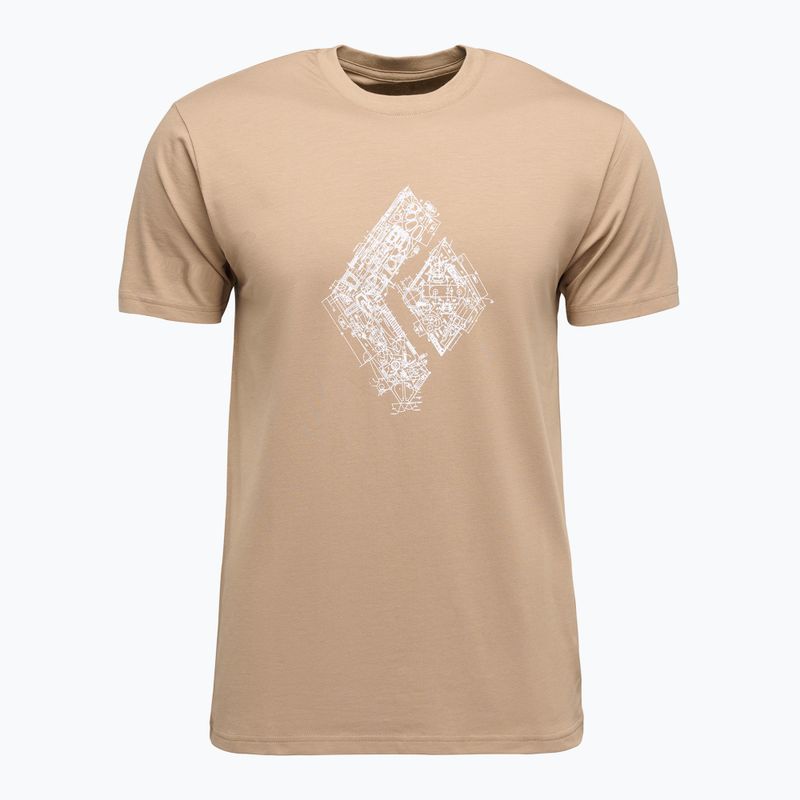 Férfi Black Diamond Engineered T-shirt SS Tee gomba 5