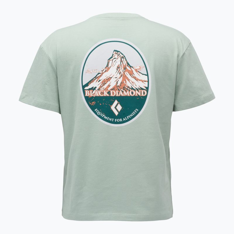 Black Diamond Heritage Badge SS női póló agave 2