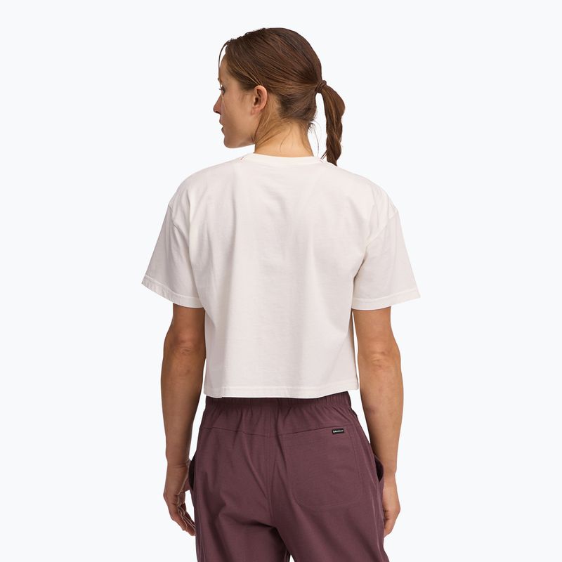 Női Black Diamond Crops Tee kikapcsolva fehér 2