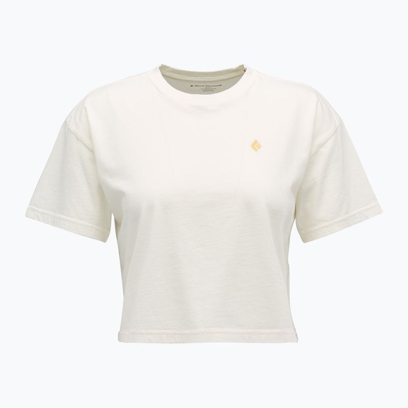 Női Black Diamond Crops Tee kikapcsolva fehér 5