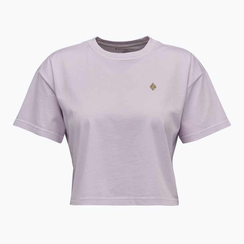 Női Black Diamond Crops Tee puha lila 5