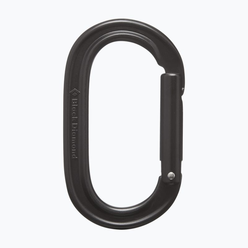 Mászókarabiner Black Dimaond Oval Keylock black