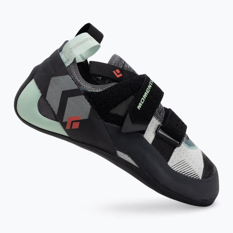 Női mászócipő Black Diamond Momentum Climbing foam green/alloy 2