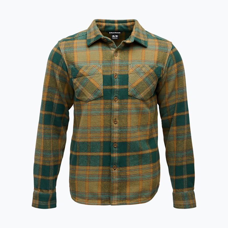 Férfi ing Black Diamond Project Heavy Flannel deep woods/laurel green plaid 3