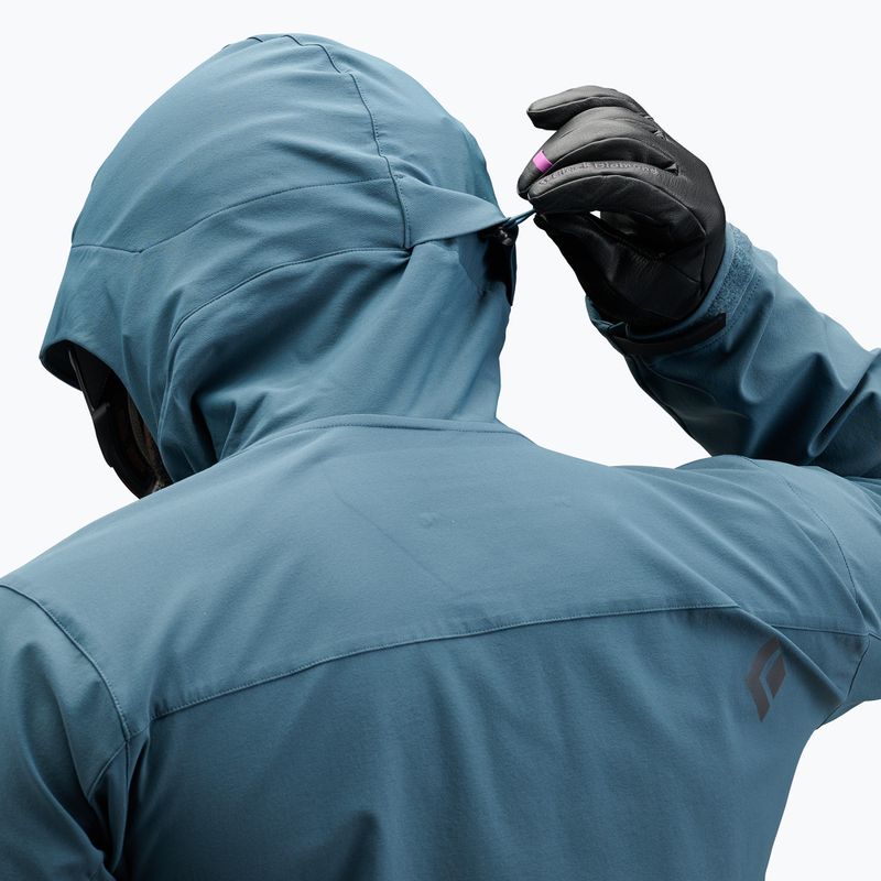 Férfi softshell dzseki Black Diamond Dawn Patrol midnight blue 5