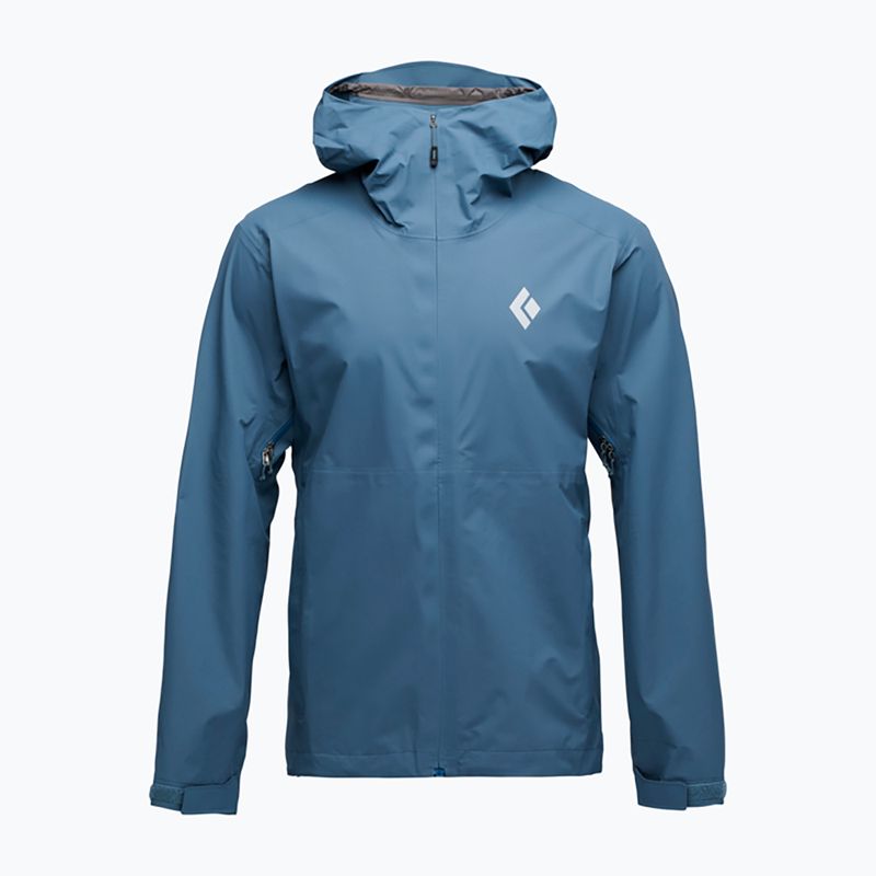 Férfi esőkabát Black Diamond Strataline Stretch Shell midnight blue 3