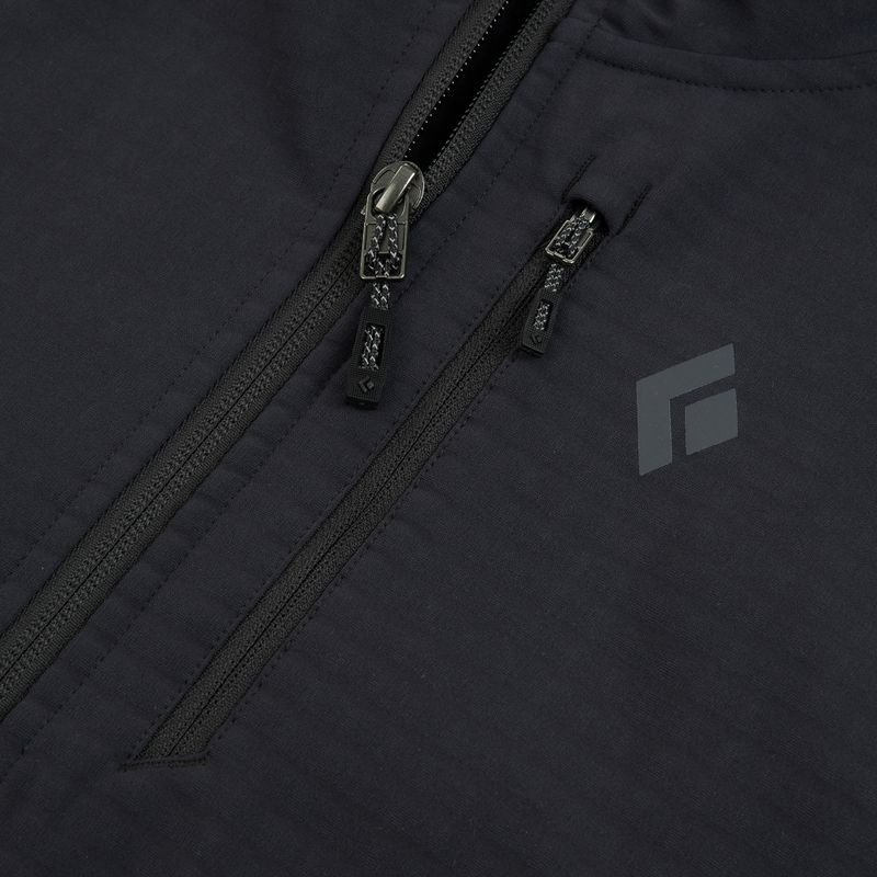 Férfi pulóver Black Diamond Coefficient Storm Full Zip Hoody black 3