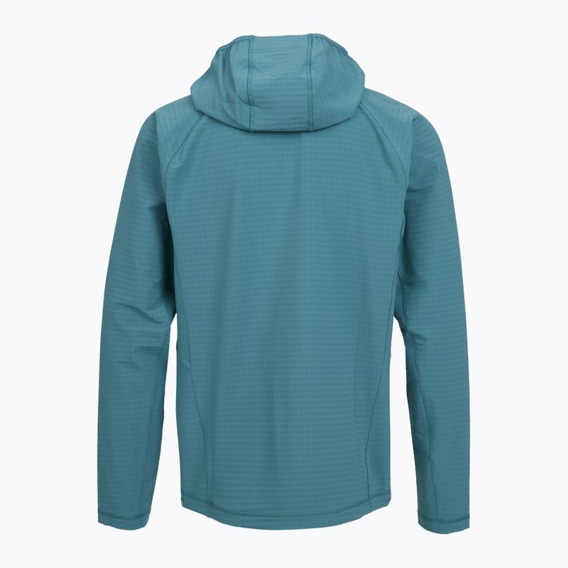 Férfi pulóver Black Diamond Coefficient Storm Full Zip Hoody creek blue 2