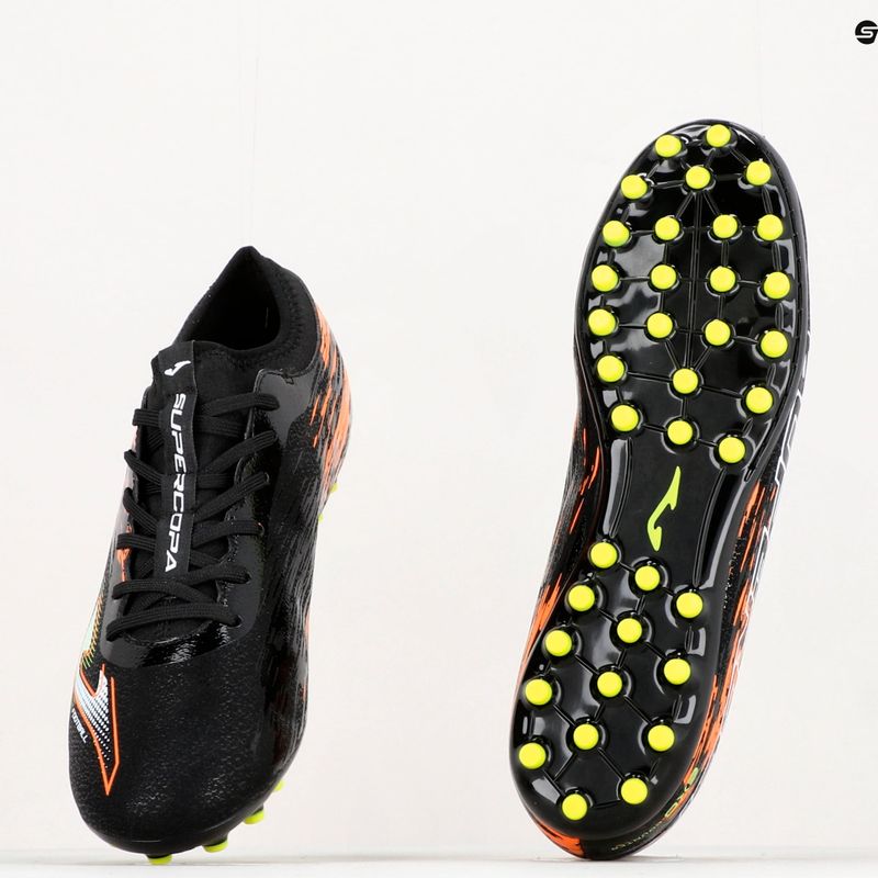 Joma Super Copa AG férfi futballcipő fekete/korall színű 17