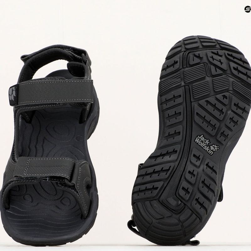 Jack Wolfskin Lakewood Cruise férfi trekking szandál fekete 4019011 18