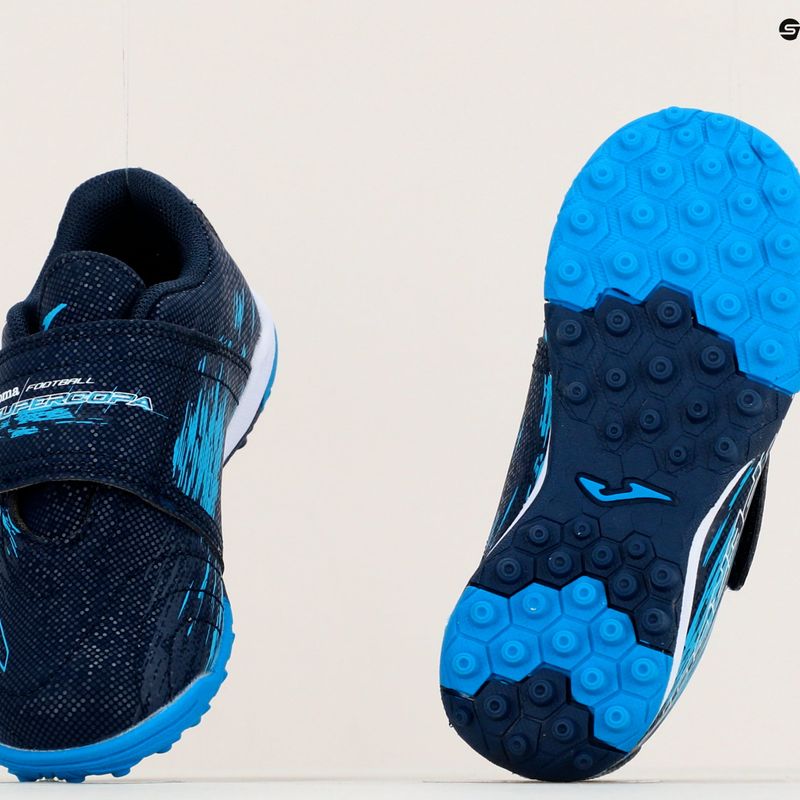 Joma Super Copa TF gyermek labdarúgócipő, tengerészkék 13