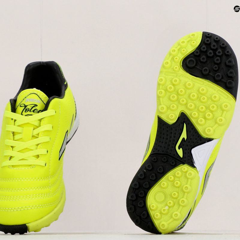 Joma Toledo TF gyermek focicipő citromsárga fluor/fekete 13