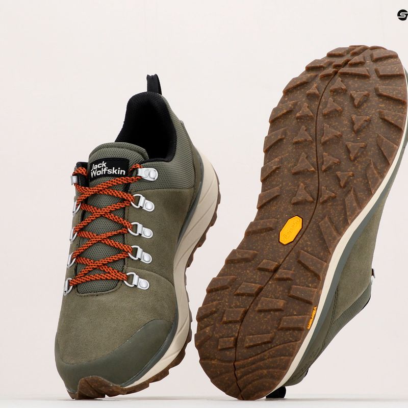 Jack Wolfskin férfi túrabakancs Terraventure Urban Low zöld 4055381 11