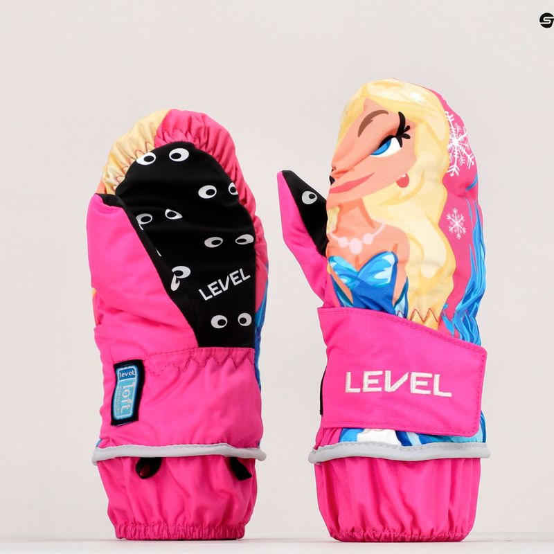 Gyermek snowboard kesztyű Level Animal Mitt arany 4174 8