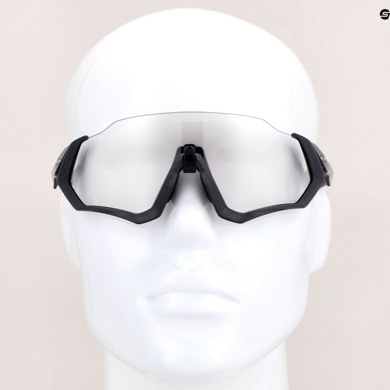 Oakley Flight Jacket kerékpáros szemüveg fekete 0OO9401 7