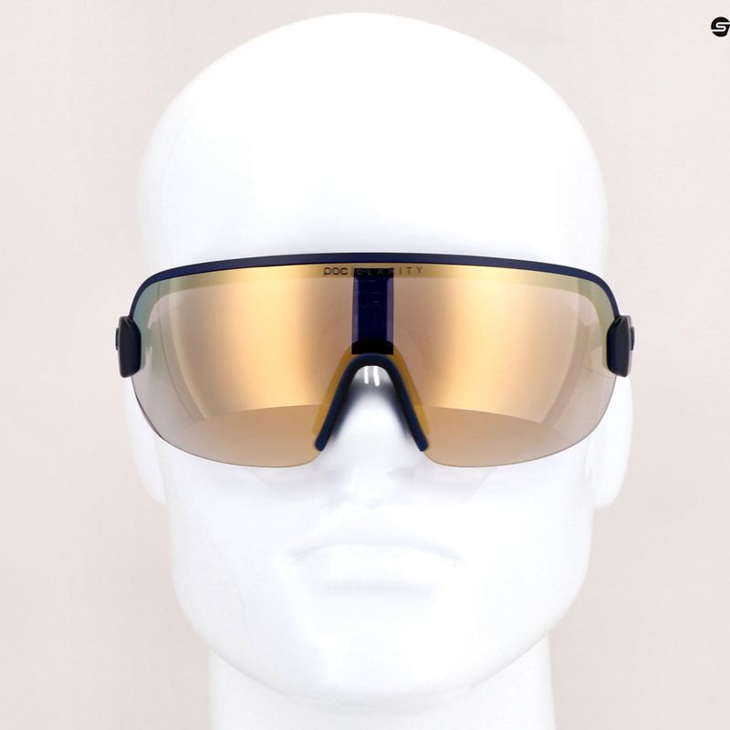 Kerékpáros szemüveg POC Aim lead blue/clarity road gold 7