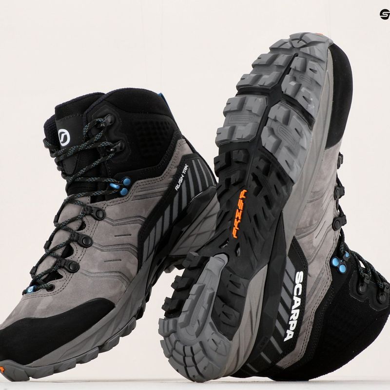 Férfi túrabakancs SCARPA Rush Trk Pro GTX szürke 63139 18