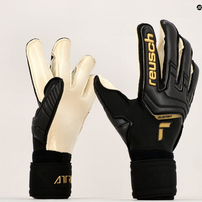 Reusch Attrakt Gold X GluePrint kapus kesztyű fekete 5270975 8