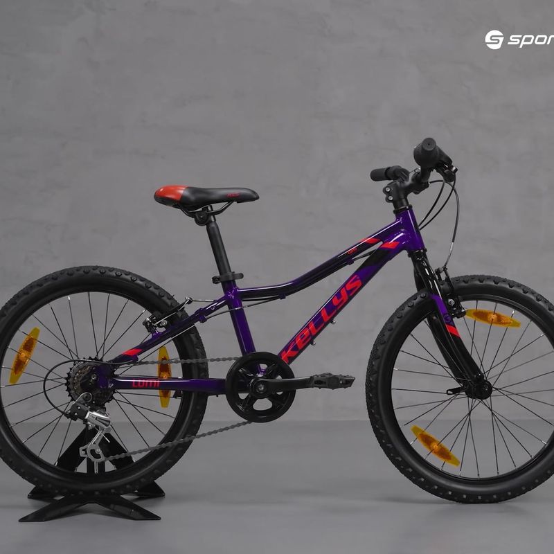 Kellys Lumi 30 20  gyermek kerékpár lila 72390 15