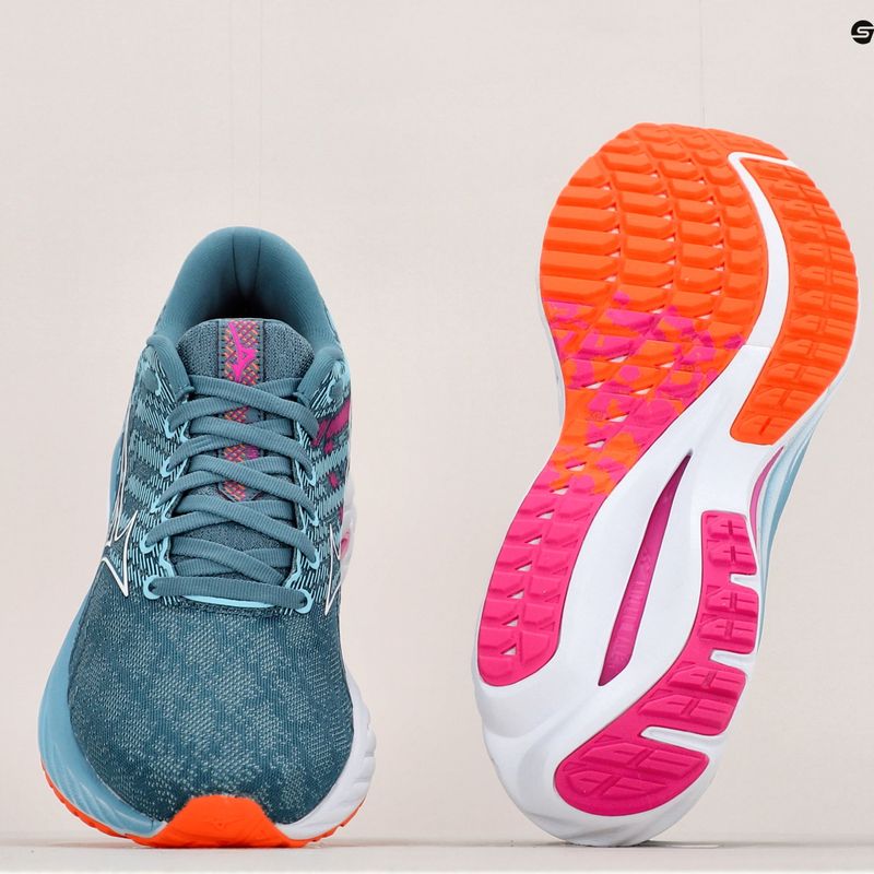 Női futócipő Mizuno Wave Inspire 19 kék J1GD234421 10