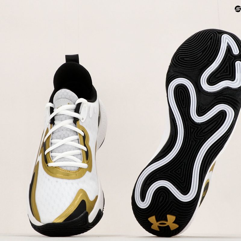 Under Armour Spawn 5 kosárlabda cipő fehér 3026285 13
