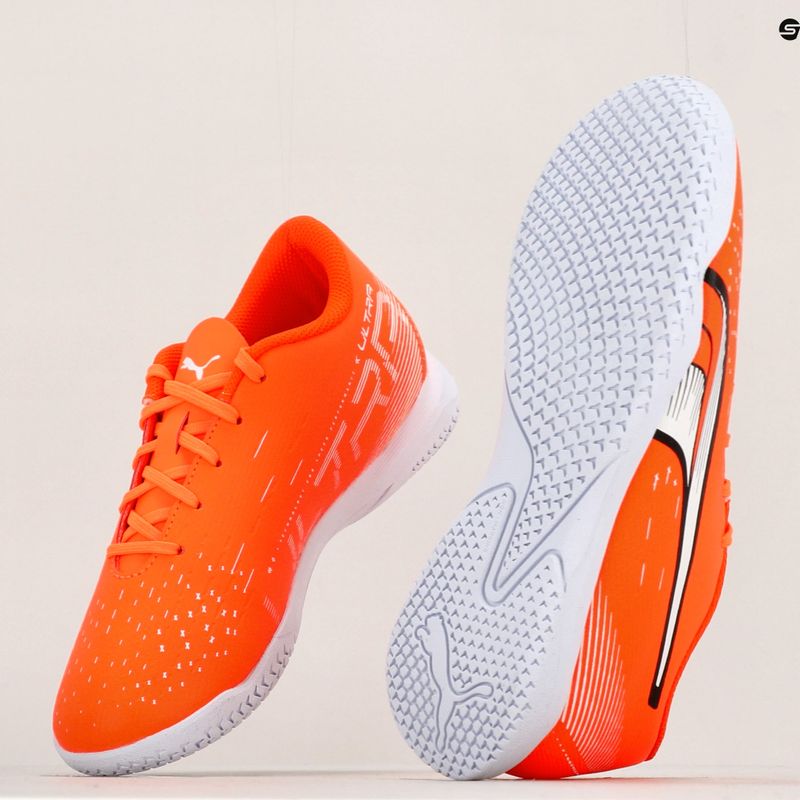 PUMA Ultra Play IT gyermek focicipő narancssárga 107237 01 11
