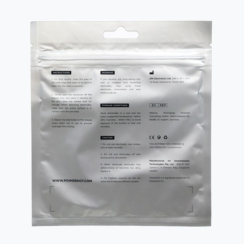 Elektródák Therabody PowerDot 2.0 Pad red 3