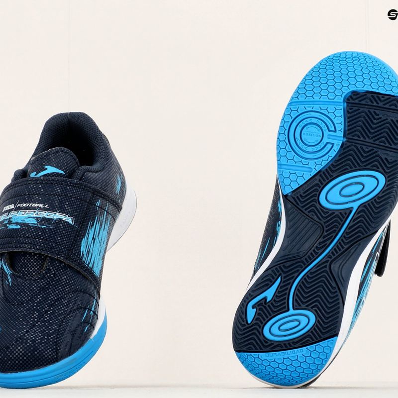 Gyermek focicipő Joma Super Copa IN navy 13