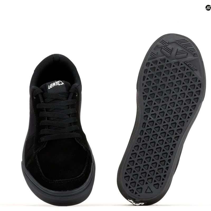 Leatt 1.0 Flat férfi platform kerékpáros cipő fekete 3023049205 16