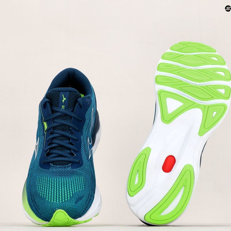 Férfi futócipő Mizuno Wave Skyrise 3 kék J1GC220901 14