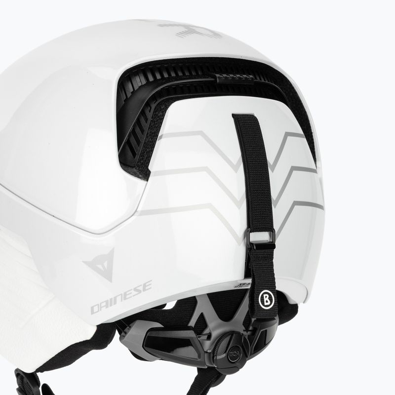 Sísisak BOGNER Cortina MIPS mono white metallic 8